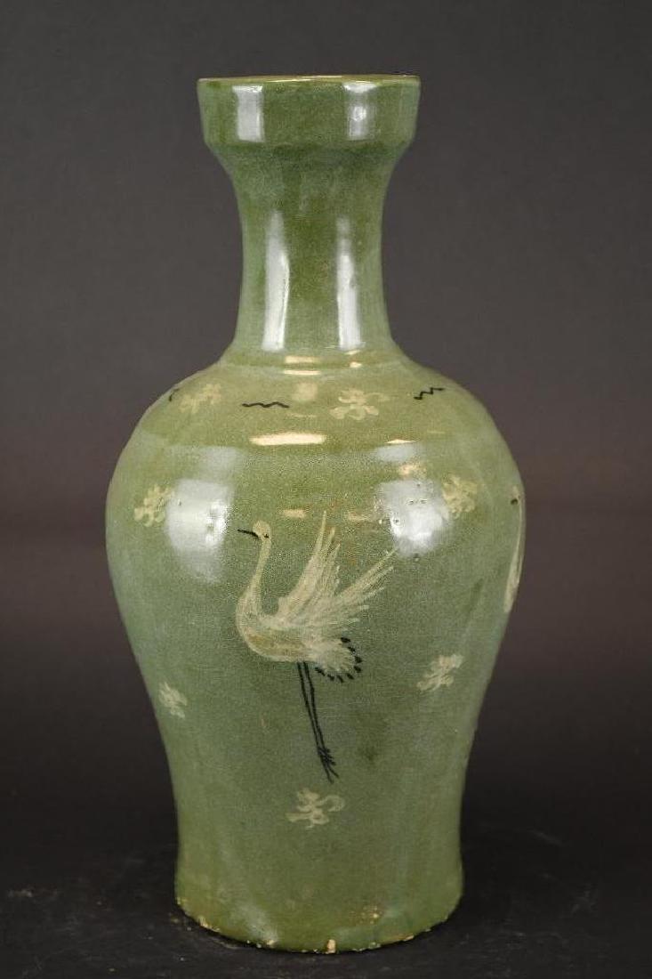 Chinese Celadon Glaze Vase (1 of 9)
