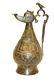 Antique Islamic copper Inlaid Bronze Ewer 14th C.