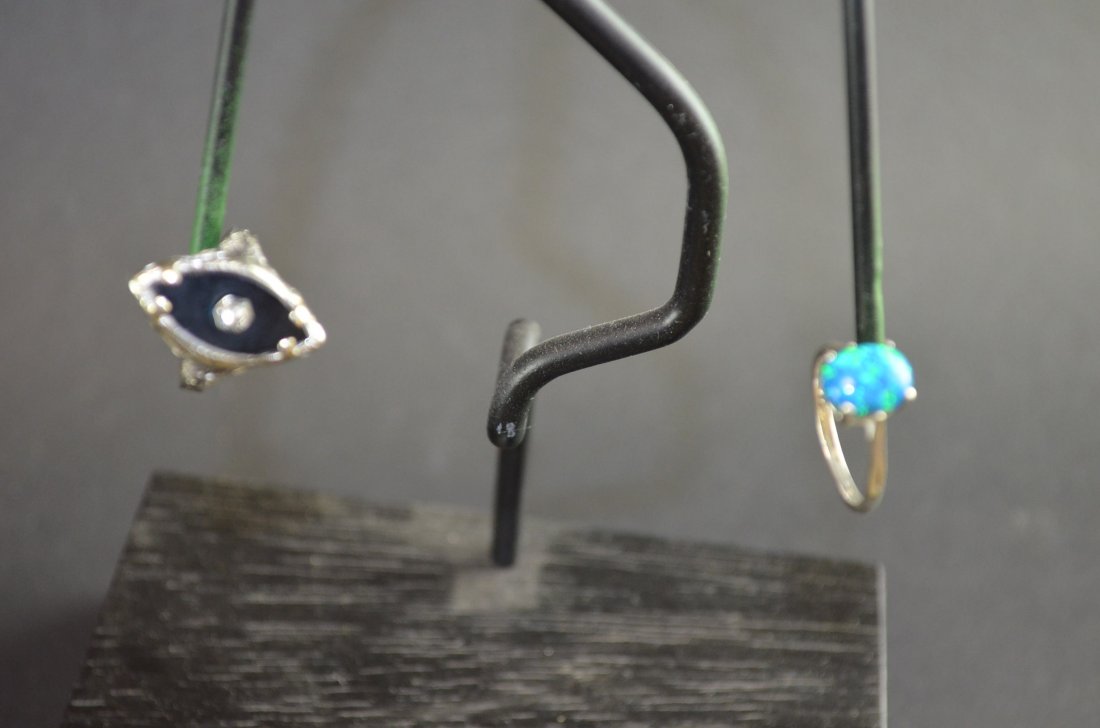 Two Ladies Sterling Silver Rings (1 of 1)