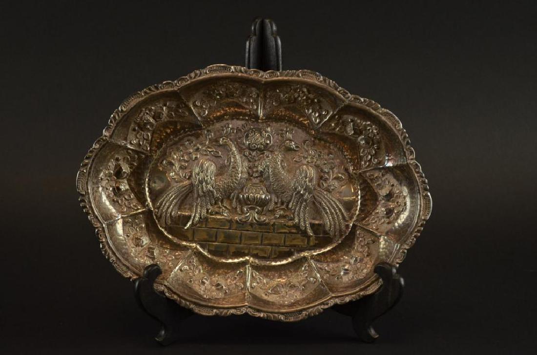 Sterling Silver Footed Tray (1 of 7)