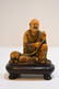 Carved Soapstone Seated Lohan Carved Soapstone Seated - 3