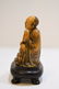 Carved Soapstone Seated Lohan Carved Soapstone Seated - 4