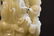 Carved celadon Jade seated Guan Yin - 8