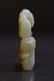 Carved Celadon Jade Pendant with Seated lady - 5