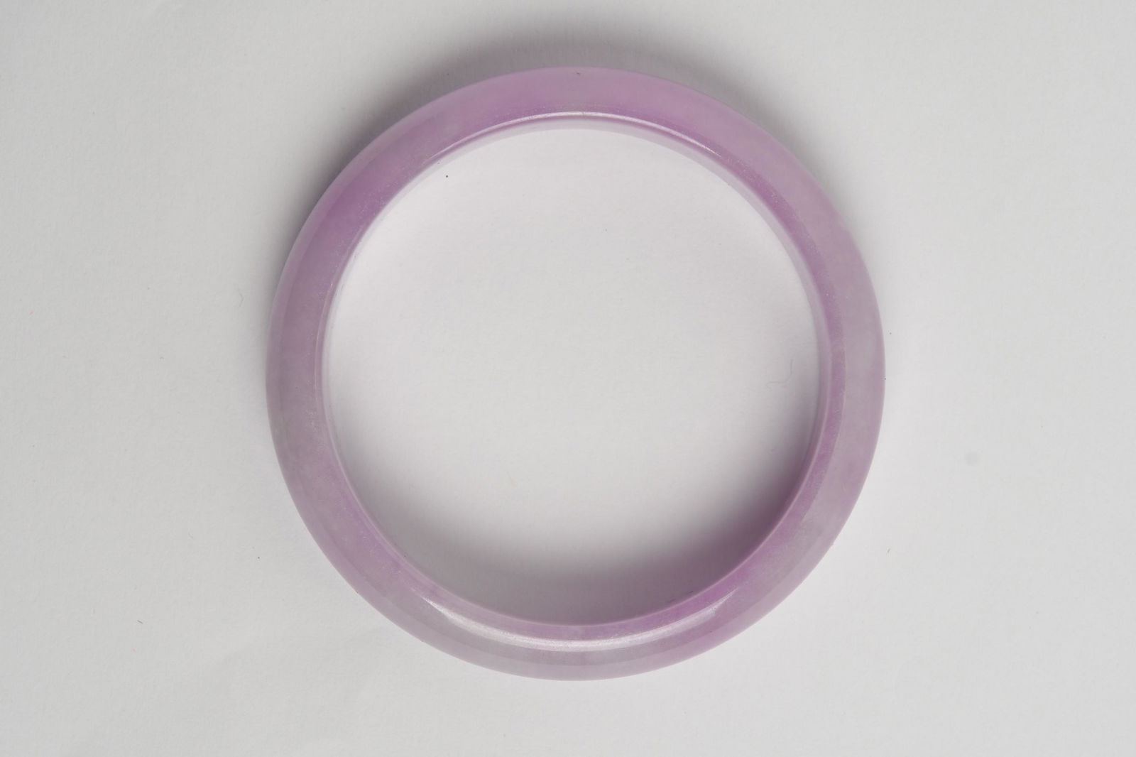 Jadeite Bangle Bracelet Grade A Lavender Jadeite Bangle (1 of 7)