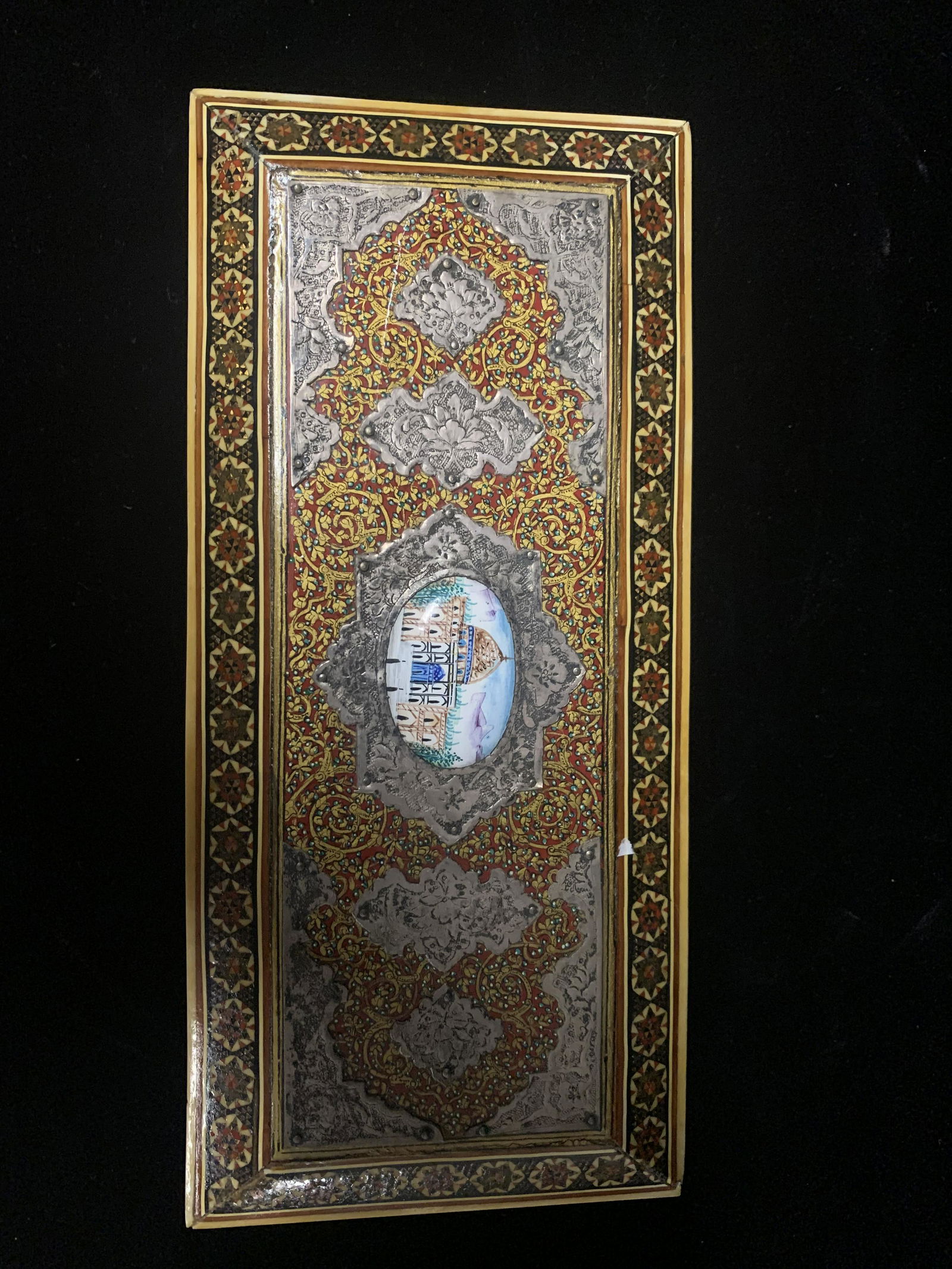 Middle Eastern inlaid and silver Detailed Box (1 of 12)