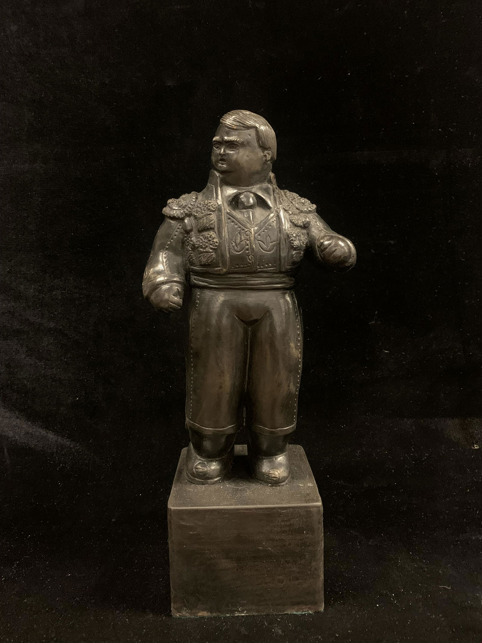 Bronze Statue of Man  signed Botero (1 of 6)