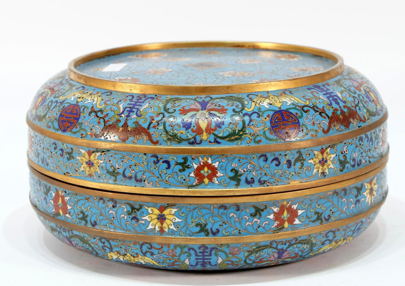 An Archaic Cloisonne Box - 7