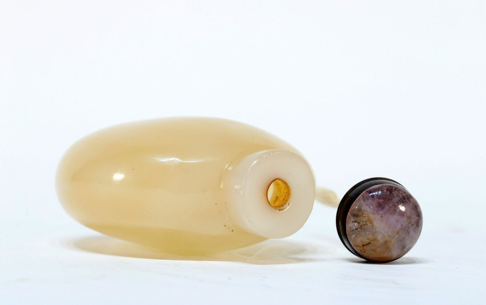 A Meticulous agate snuff bottle - 6