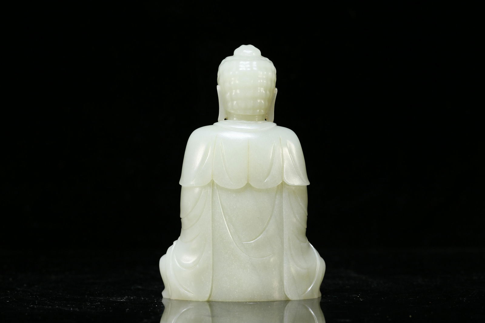 A White Jade 'Buddha' Ornament - 5
