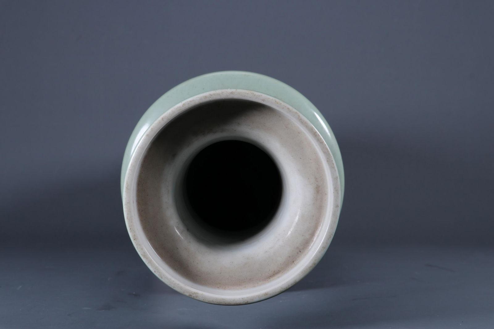 A Light-Blue Glazed Figure Mallet Vase - 9