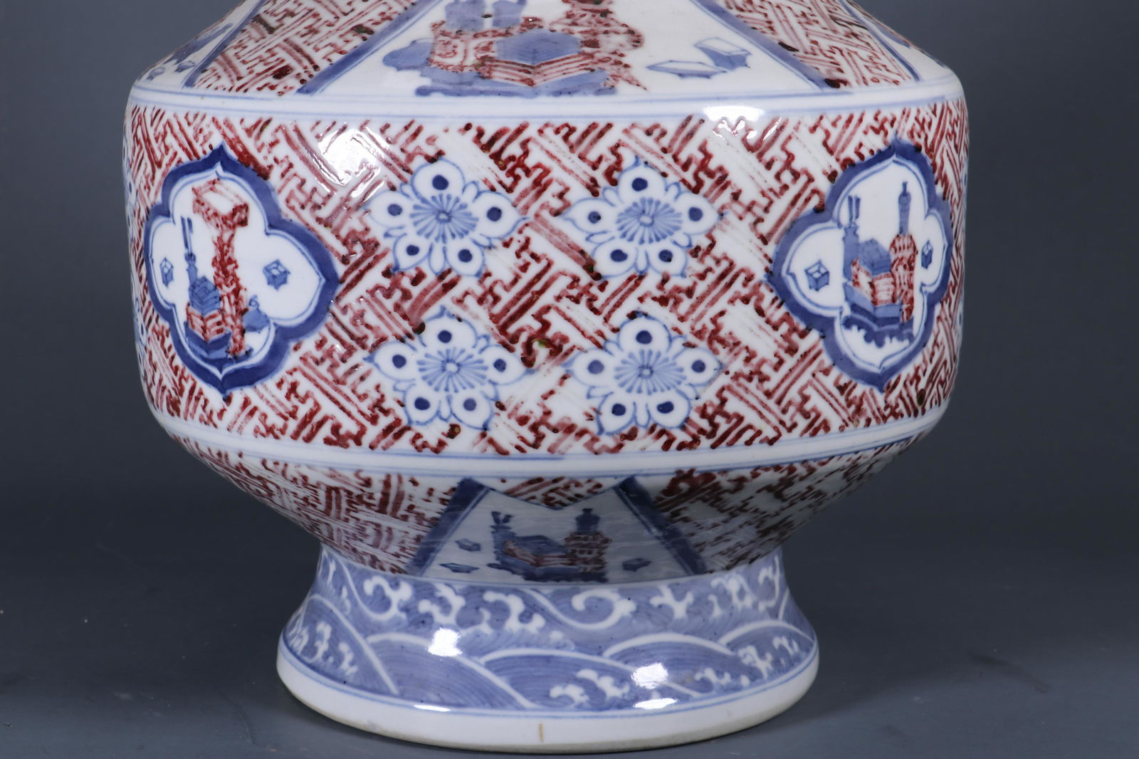 A Blue and White Underglazed Vase - 3