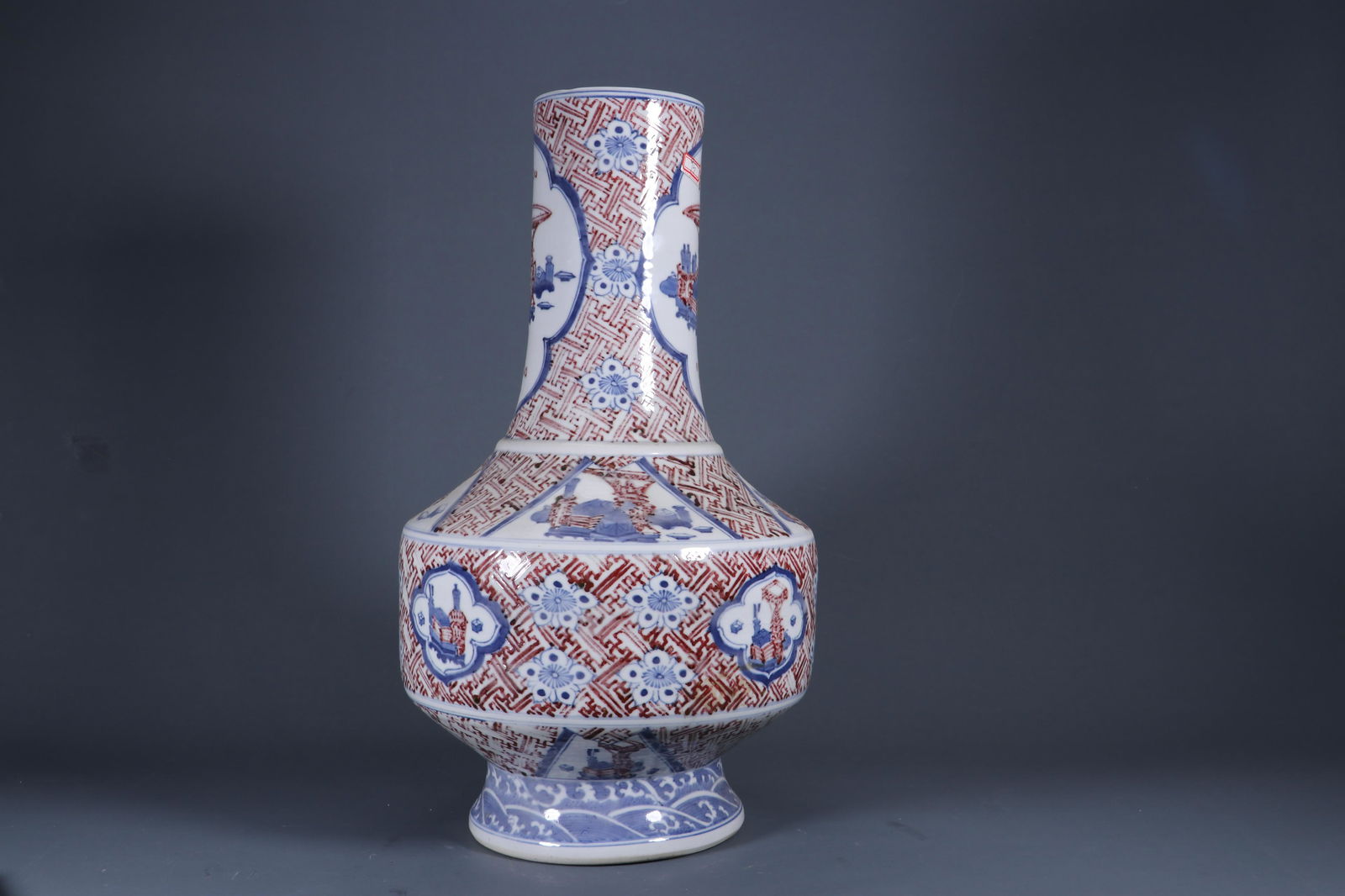 A Blue and White Underglazed Vase - 4