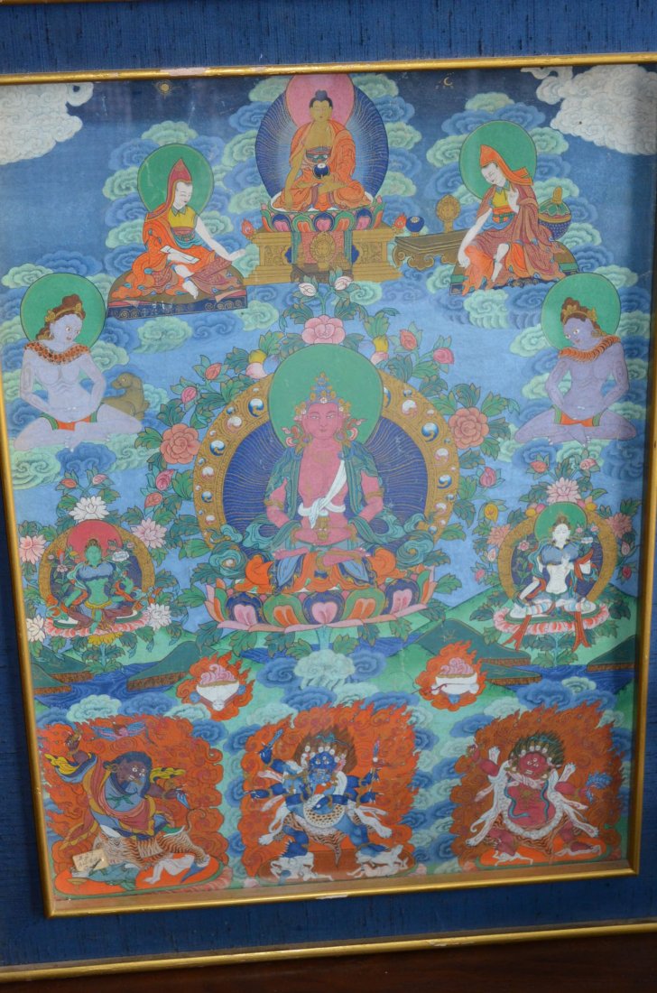 Chinese Painting of Little Buddha