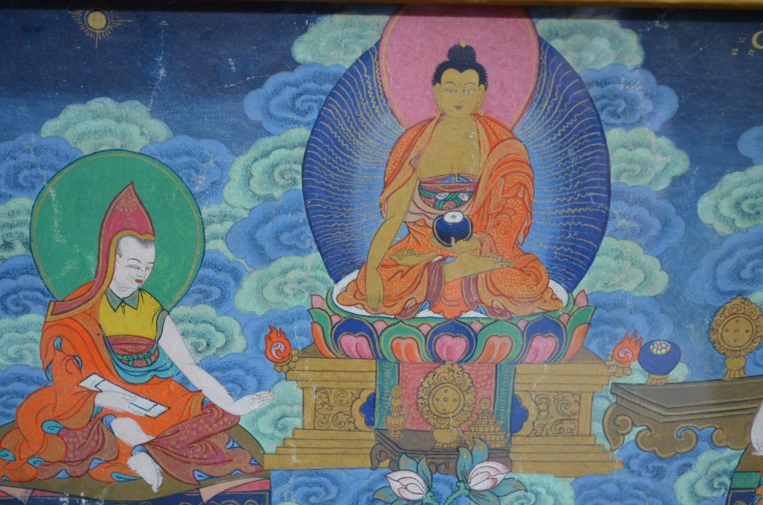Chinese Painting of Little Buddha - 2