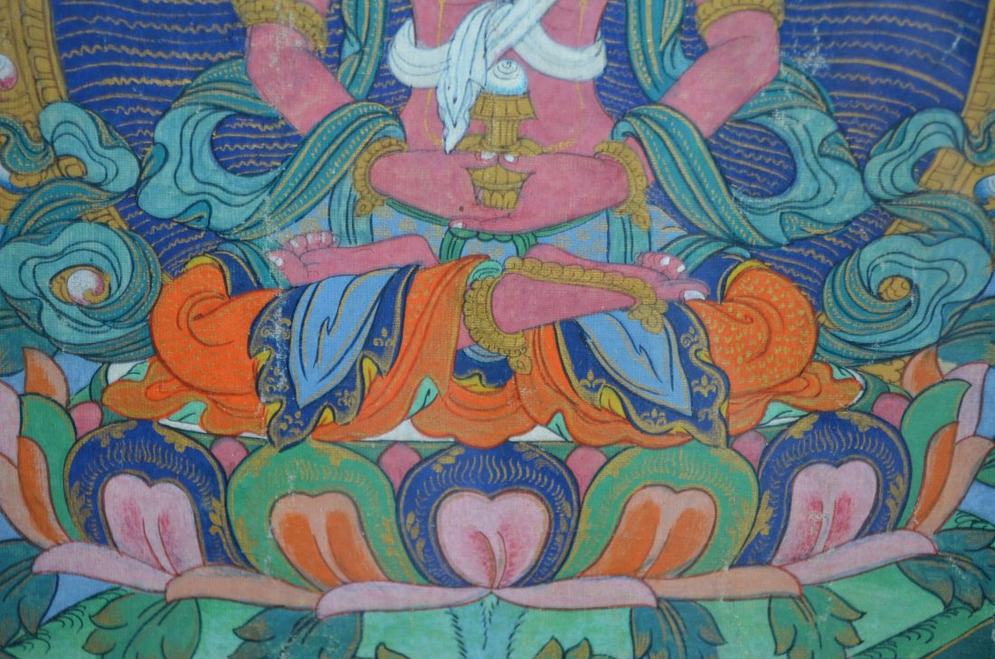 Chinese Painting of Little Buddha - 4