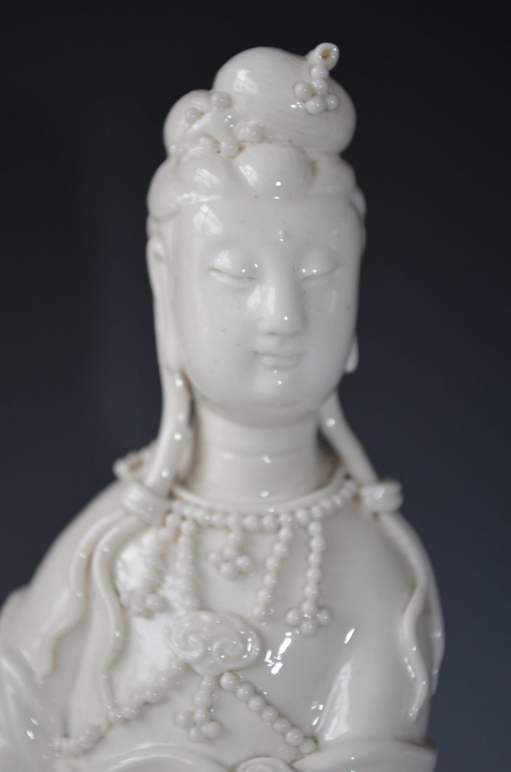 Chinese White Porcelain Figurine - 2