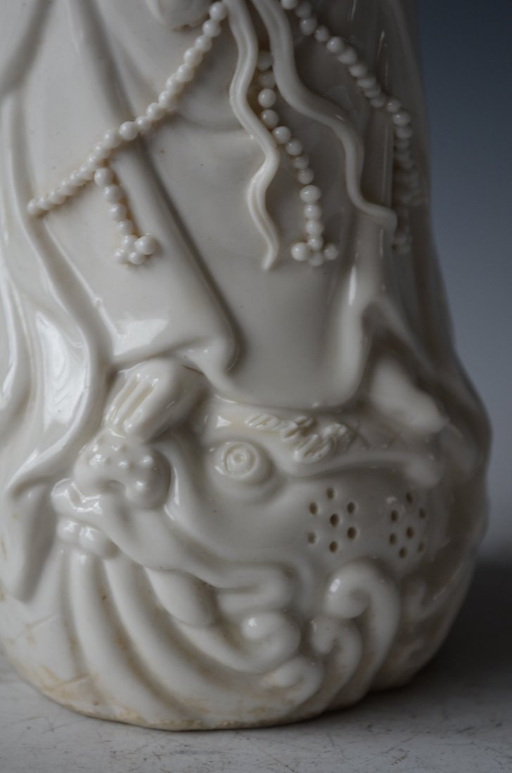 Chinese White Porcelain Figurine - 4