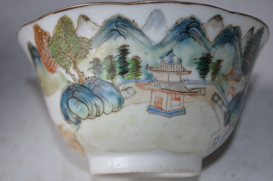 A Chinese Red Bowl & A Chien Lung Bowl Two Pieces - 6