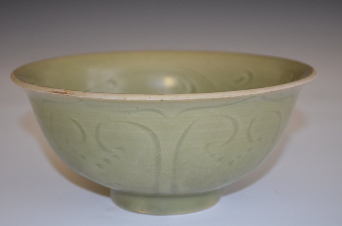 Chinese Celadon Glazed Porcelain Bowl - 2