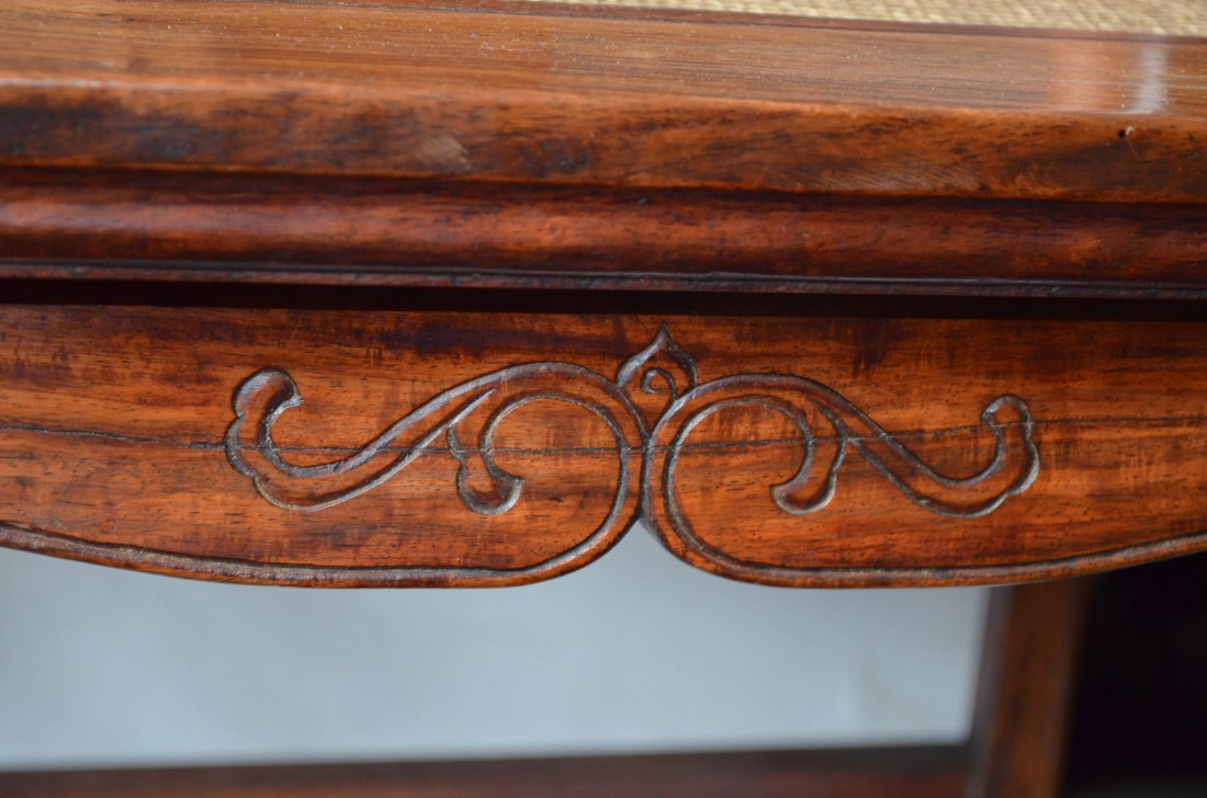 Pair of Antique Chinese Huanghuali Chairs - 8
