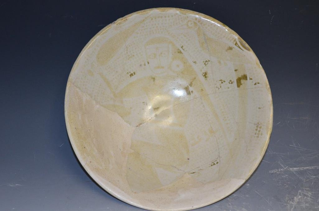 Islamic Abbasid Luster Bowl 10th Century: Islamic Abbasid Luster Bowl 10th Century; D; 8.75 Inches