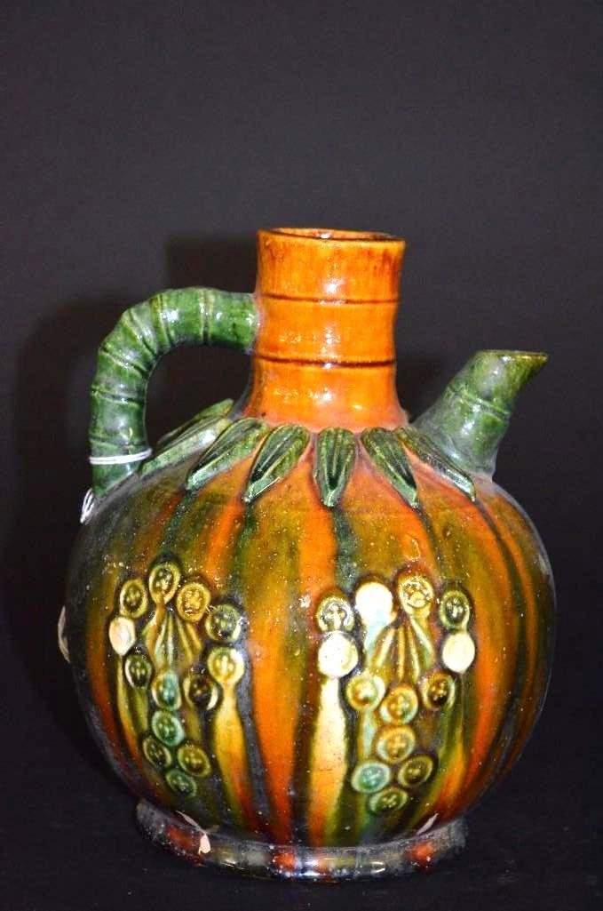 Chinese Sancai Glaze Porcelain Ewer (1 of 6)