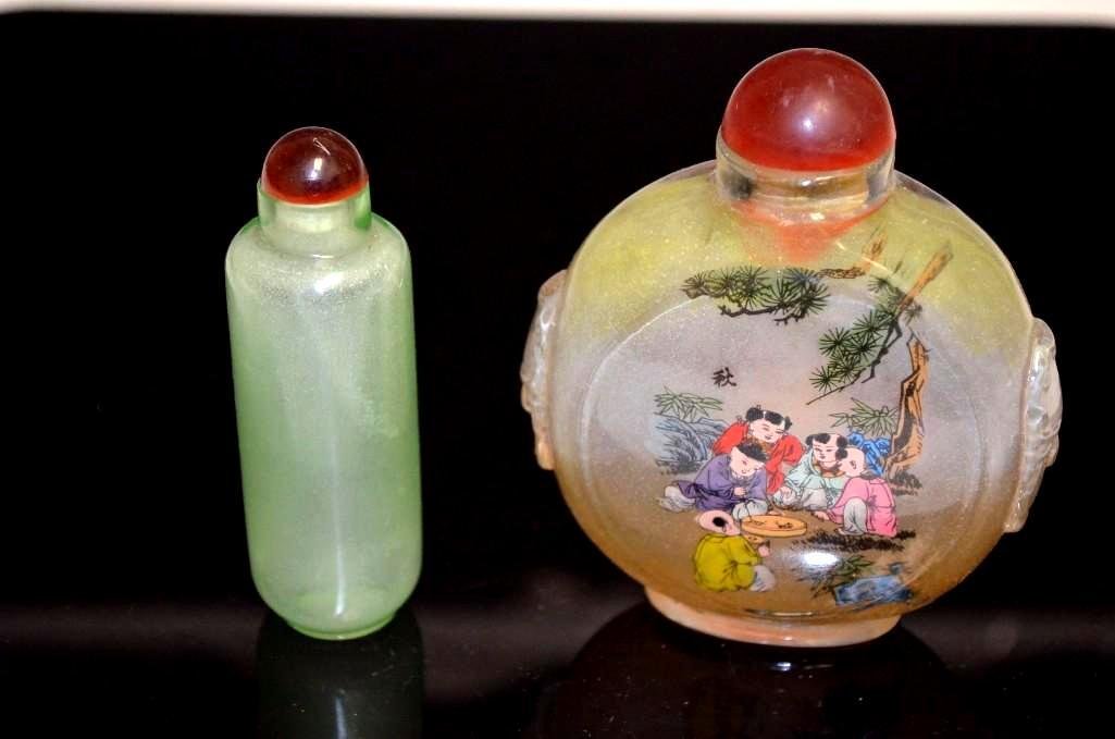 Two Glass Snuff Bottles (1 of 5)