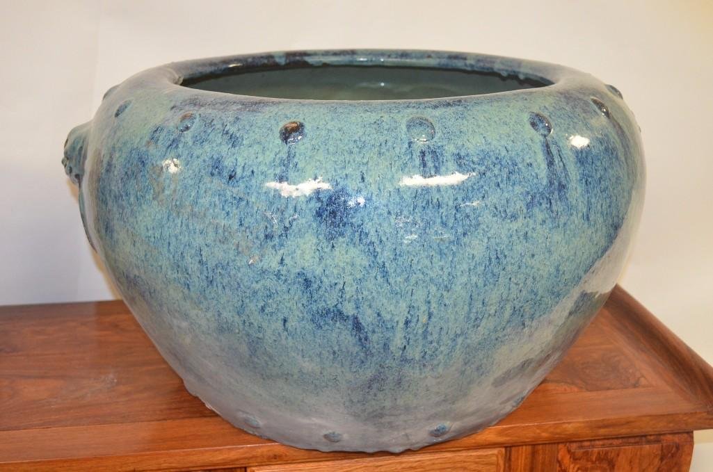 Large Junyao Glaze Porcelain Fish Bowl (1 of 6)