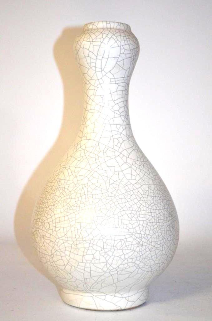 Chinese Porcelain Crackle Glaze Vase (1 of 4)
