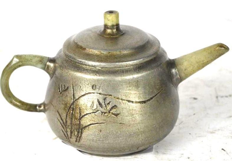 Chinese Brown Clay Teapot (1 of 5)