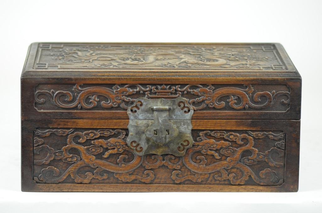 Chinese Hardwood Box (1 of 6)