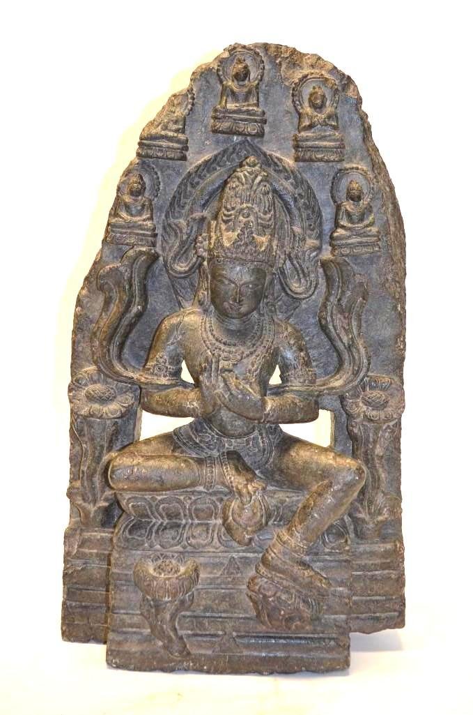 Magnificent Indian Stele of Vishnu Pala Period (1 of 10)