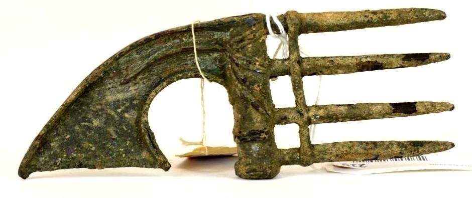 Ancient Luristan Bronze Axe Head (1 of 3)