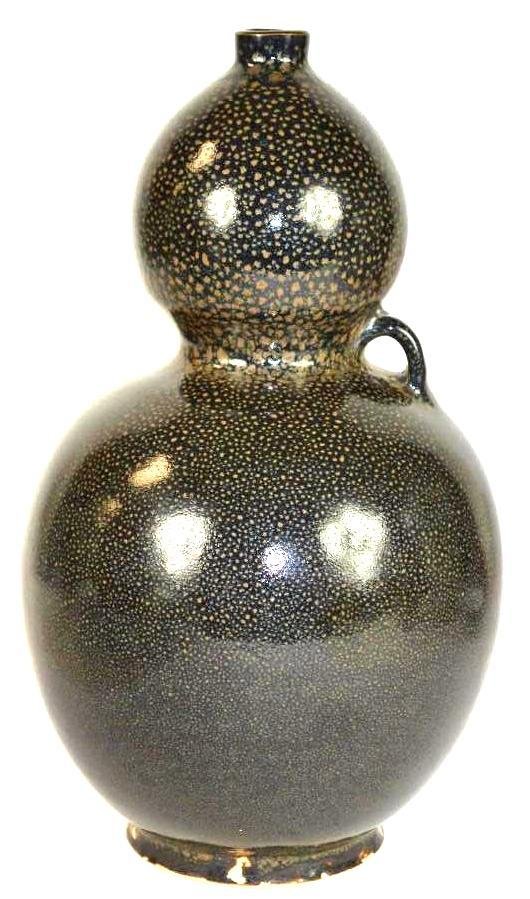Chinese Green Glaze Double Gourd Vase (1 of 7)