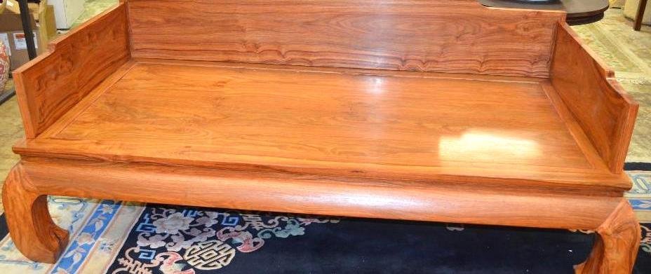 Chinese Hard wood/ Huanghuali Buddha Bed (1 of 9)