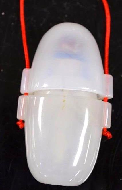 Chinese Jade Lidded Box/Pendant (1 of 4)