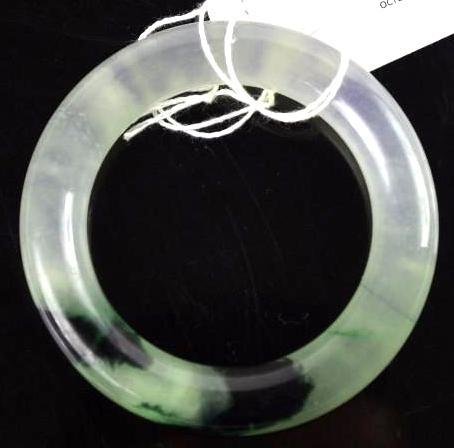 Chinese Jadeite Bangle (1 of 2)