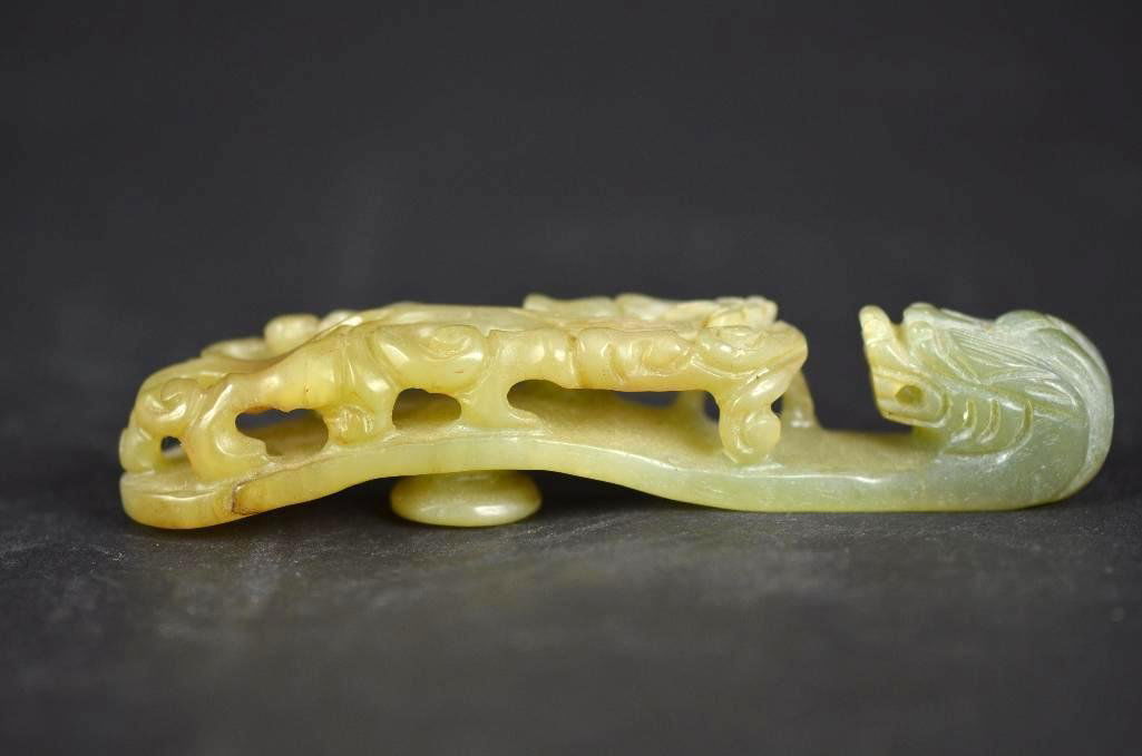 Chinese Jadeite Belt Hook (1 of 10)