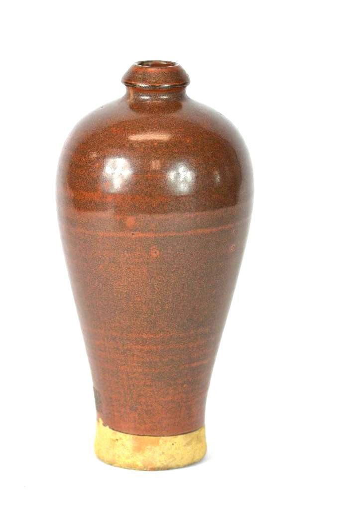 Chinese Brown Glaze Vase (1 of 10)