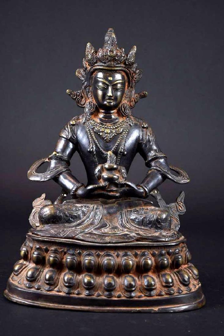 Chinese Bronze Buddha (1 of 8)