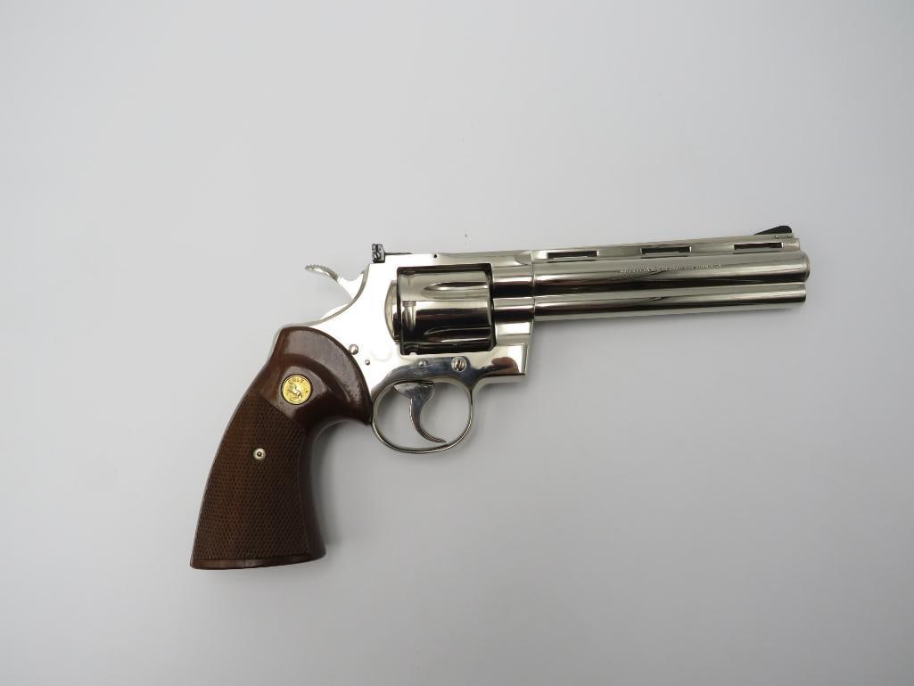 Colt Python Double Action Revolver Auction