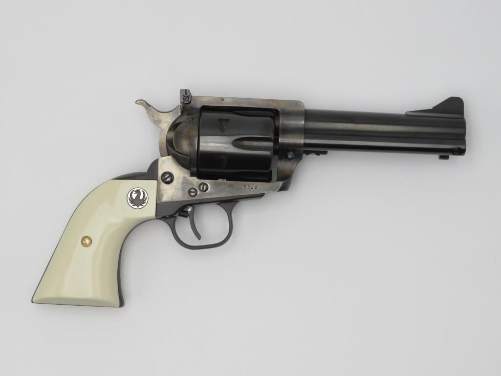 Ruger Blackhawk Single Action Revolver: s.n.. 16822, .45 Colt., 4.5" barrel, no transfer bar, ca. 1972. C&R (23-0210)