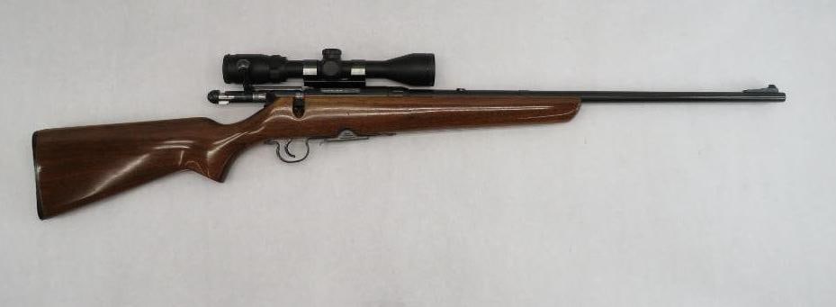 Savage Model 340 Bolt Action Rifle: no s.n.., .222 Remington, with (1) magazine and Bushnell Banner 3-9X scope. Modern (23-0345)