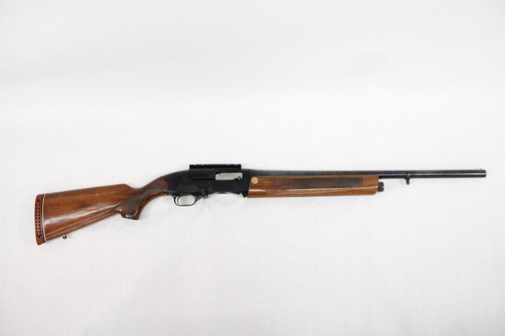 Winchester Model 1400 Semi-Automatic Shotgun: s.n. 436230, 12 Ga., 24" plain barrel, 2.75" chamber, cylinder choke, scope base installed, split forend. Modern (23-0694)