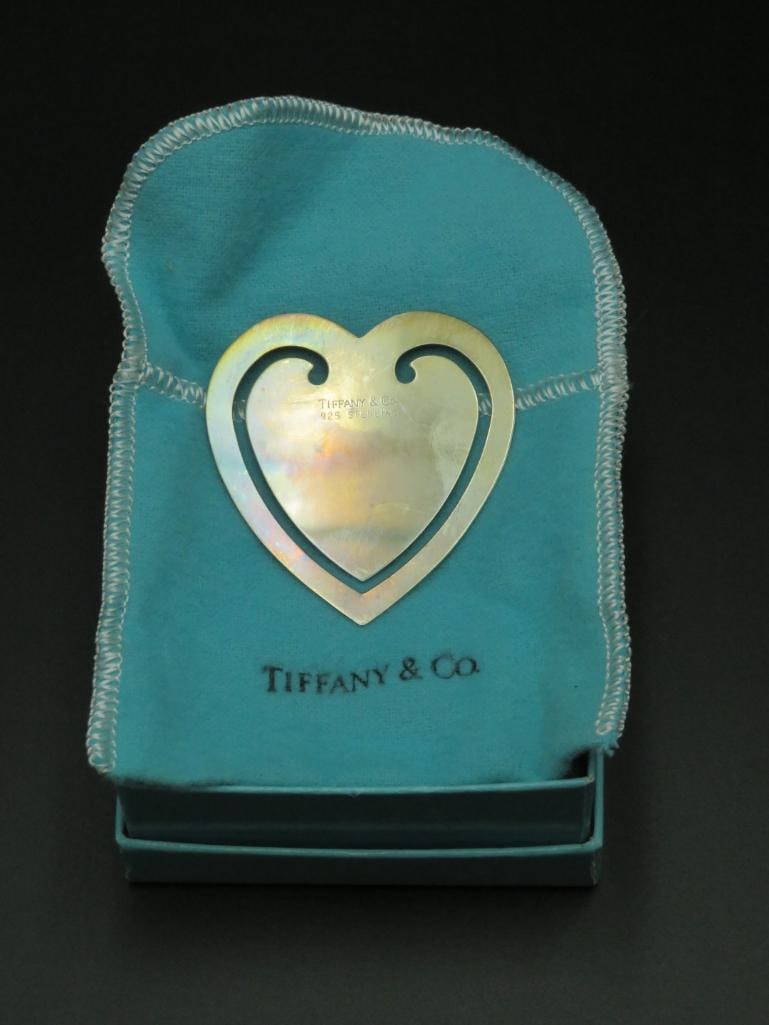 Tiffany & Co. Sterling Silver Heart Bookmark (1 of 11)