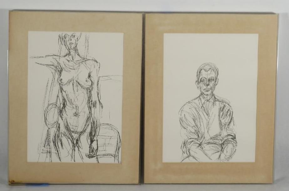 (2) Alberto Giacometti Lithograph (1 of 6)