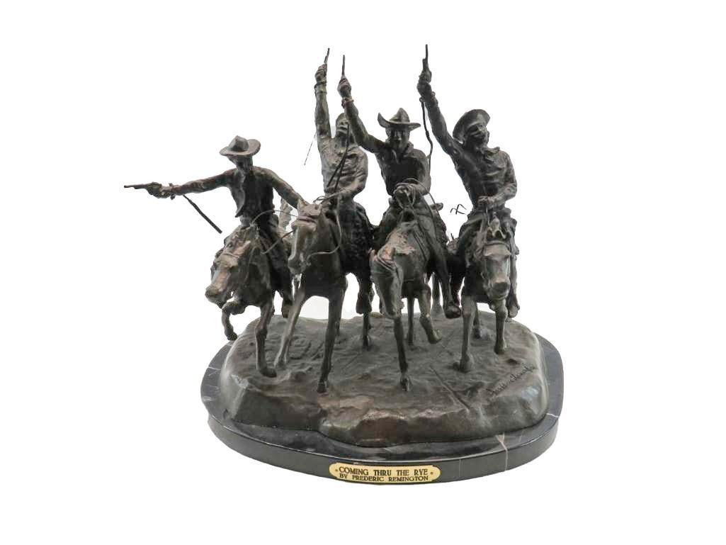 Frederic Remington Bronze Sculpture (1 of 7)