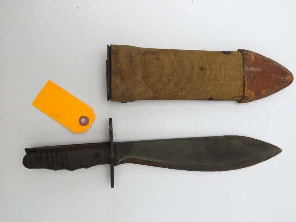 U.S. 1917 Bolo Knife w/Scabbard (1 of 7)
