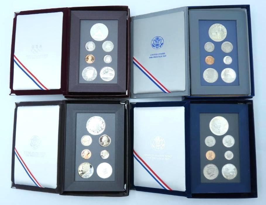 (4) U.S. Mint Prestige Sets (1 of 6)